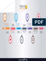 TINYPPT Timeline Infographic Presentation Template