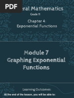 Gen Math Module 7 Graphing Exponential Functions and Its Properties - 112520 PDF