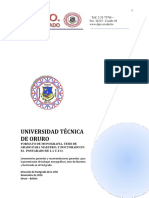 Formato Trabajos de Postgrado U.T.O. Bolivia PDF