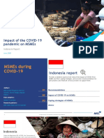 Impact of The Covid-19 Pandemic On Msmes: Indonesia Report