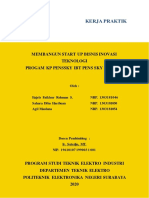 Kerja Praktik: Membangun Start Up Bisnis Inovasi Teknologi Progam KP Penssky Ibt Pens Sky Venture