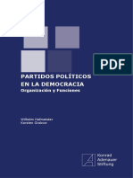 Partidos Políticos en La Democracia - Organización y Funciones PDF