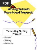 Writing Reports and Proposals