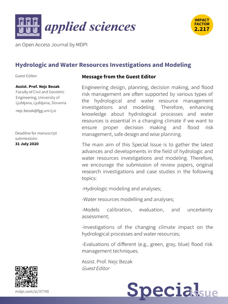 Hydrologic Modeling & Water Resources Insights | PDF | Hydrology | Flood