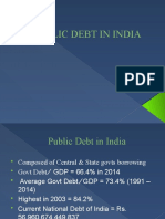 Public Debt in India