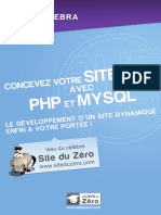 Concevoir Vos Site Web Avec PHP Et Mysql PDF