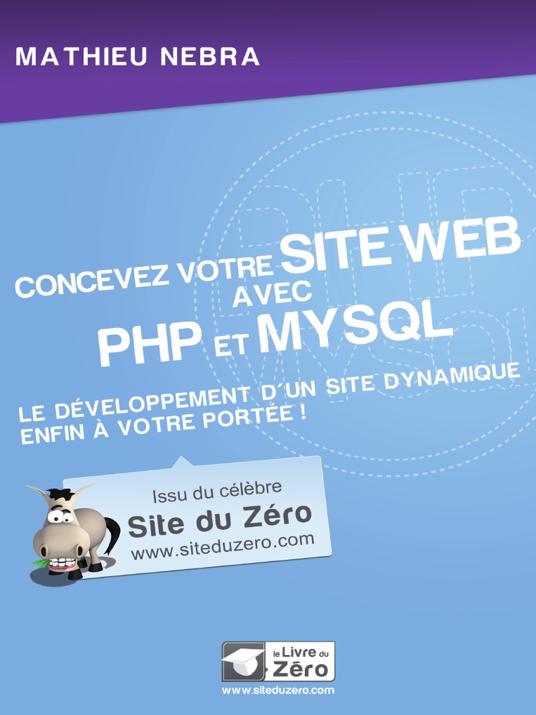 Concevoir Vos Site Web Avec PHP Et Mysql PDF | PDF