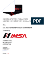 2021 Imsa Sporting Regulations and SSR Iwsc Redline 111720