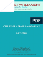 Current Affairs July 2020 PDF