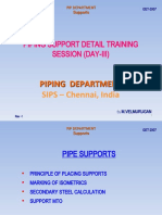 Piping Support Detail Training Session (Day-Iii)