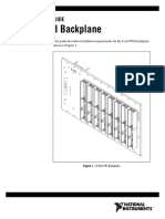 8-Slot PXI Backplane: Installation Guide