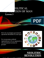 Sociopolitical Evolution of Man