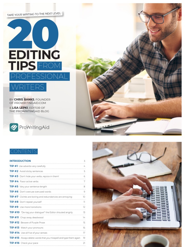 Pro Editing Tips for Writers | PDF | Subject (Grammar) | Verb