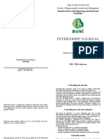 Internship Journel