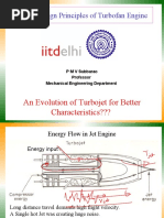 Basic Design Principles of Turbofan Engine: An Evolution of Turbojet For Better Characteristics???