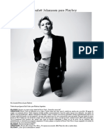 Entrevista Con Scarlett Johanssen para Playboy