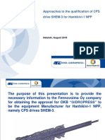 Approaches To The Qualification of CPS Drive SHEM-3 For Hanhikivi-1 NPP