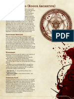 Bloodletting (Rogue Archetype) 0.4 PDF