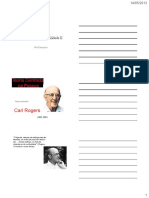 Aula 4 Teoria Centrada Na Pessoa (Carl Rogers) PDF