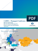 CAREC - Transport Conference: Ekaterina Miroshnik Director, Head of Infrastructure Russia, Central Asia and Mongolia