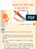 SESION 9 ADAPTACION DE LOS TEST