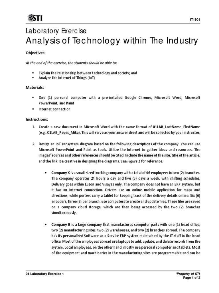 IoT Ecosystem Analysis for Enterprises | PDF | Internet Of Things ...
