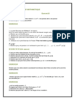 EXERCICES Arithmetique - +corrige - PDF