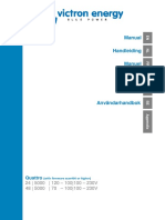 Manual Quattro 5k 24v 48v 100 100A 230V Met Gew DIP SW EN NL FR DE ES SE - NL PDF