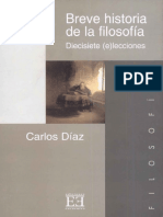 Breve Historia de La Filosofía. Diecisiete (E) Lecciones PDF