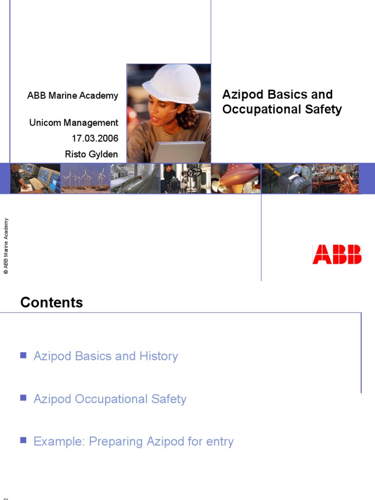 Azipod Basics & Safety Guide | PDF