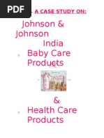 Download johnson n johnson case study by Rohit Agarwal SN48800345 doc pdf