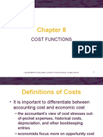 ch08, Cost Function Summary