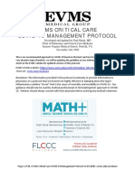 EVMS Critical Care COVID-19 Protocol