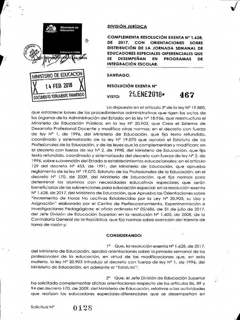 Resolución 467 PDF | PDF