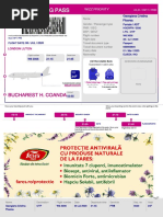 Boarding Pass: Bucharest H. Coanda