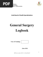 UK & Ireland Surgical eLogbook Guide | PDF