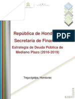Estrategia de Deuda de - Mediano Plazo 2016 2019 PDF