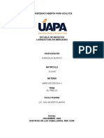 Mercadotecnia 2 Tarea 4