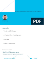 End 2 End Zero Trust Network Security Framework: Philip Wong