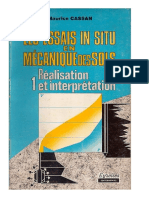 1988 - Les Essais in Situ en Mécanique Des Sols - Volume 1 - Cassan PDF