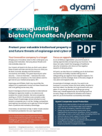 Dyami - IP Safeguarding Biotech Medtech and Pharma Companies