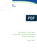 Situacion Vivienda Nicaragua PDF