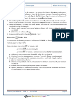 Série D'exercices - Physique - Forcé Électrique - Bac Mathématiques (2016-2017) MR Afdal Ali PDF