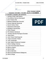 Inscripción A Servicio de Culto Al Aire Libre - Ciudad Verde - Culto 10 - 30 AM PDF