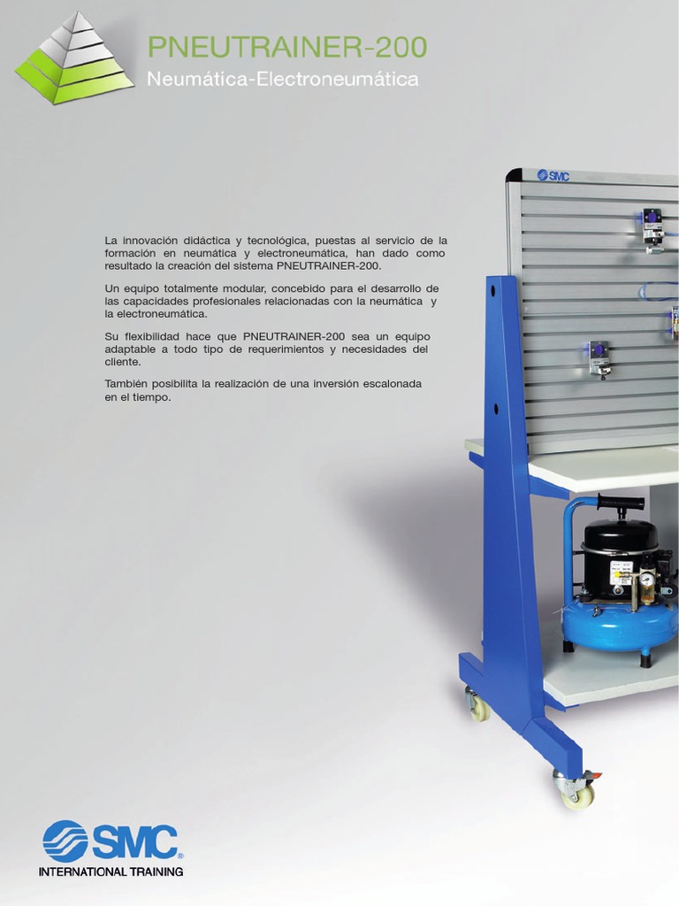 MODULO NEUMATICO ELECTRONEUMATICO SMC IT-201 - Pneutrainer-200 - Es ...
