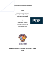Vibration Analysis of Perforated Plates PDF