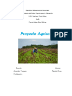 Proyecto Agrícola