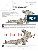 Combat Lifesaver Drag and Carry Techniques