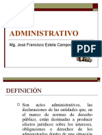 Tema 3. Acto Administrativo y Contrato Administrativo