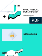 Presentacion Piano Musical Con Arduino